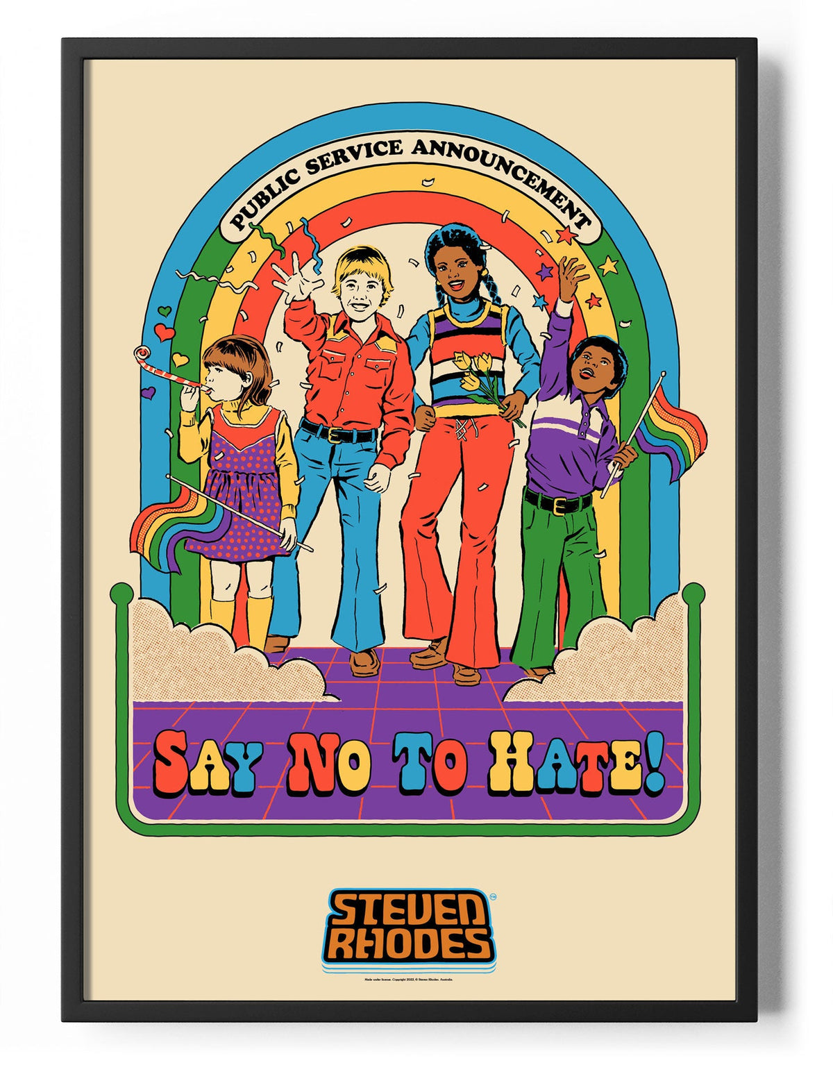 Say No To Hate Poster – Poster