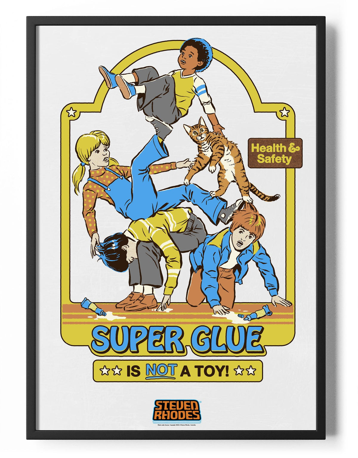 Super Glue Is Not A Toy Poster – Poster