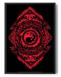 Magic the Gathering - Red Symbol Poster – Poster