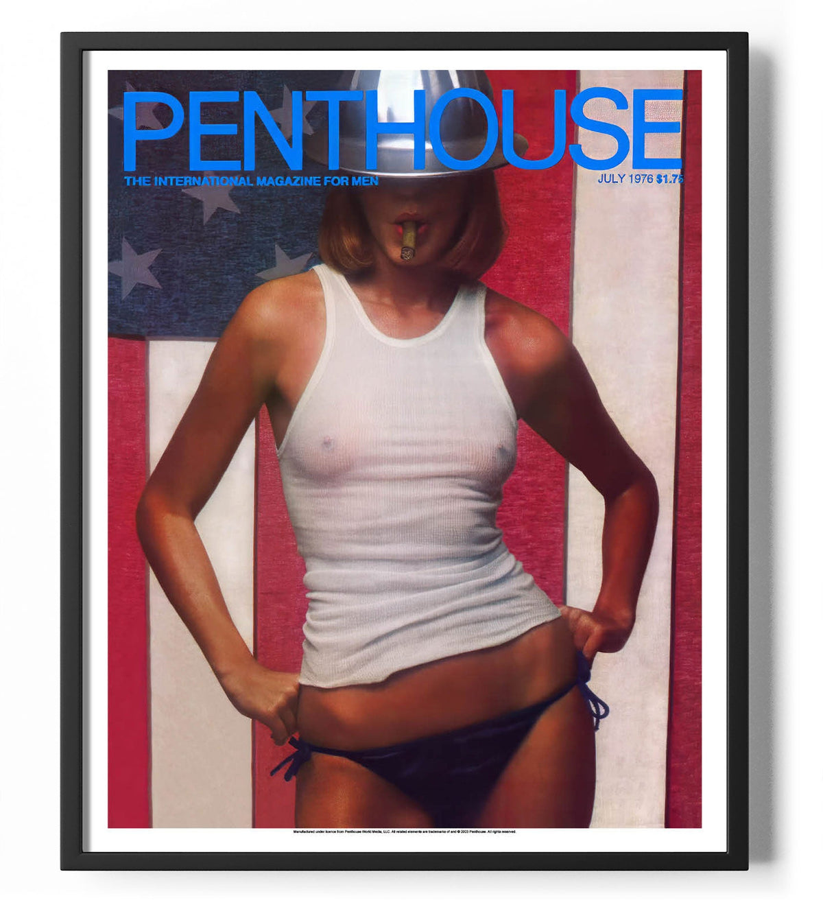 Penthouse Cover July 1976 – Poster