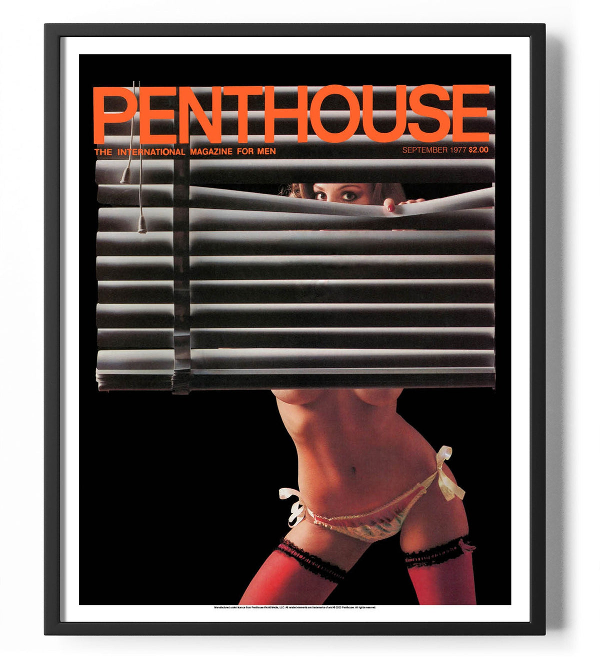 Penthouse Magazine September 1977 Cover Poster – Poster