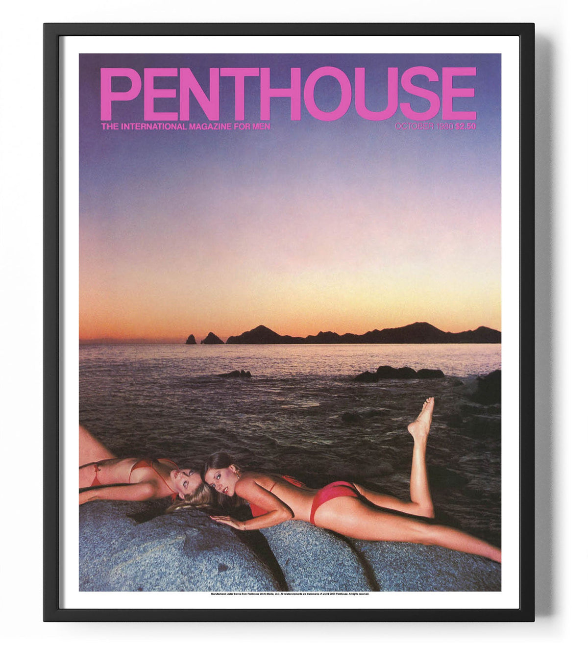 Penthouse Magazine October 1980 Cover Poster – Poster
