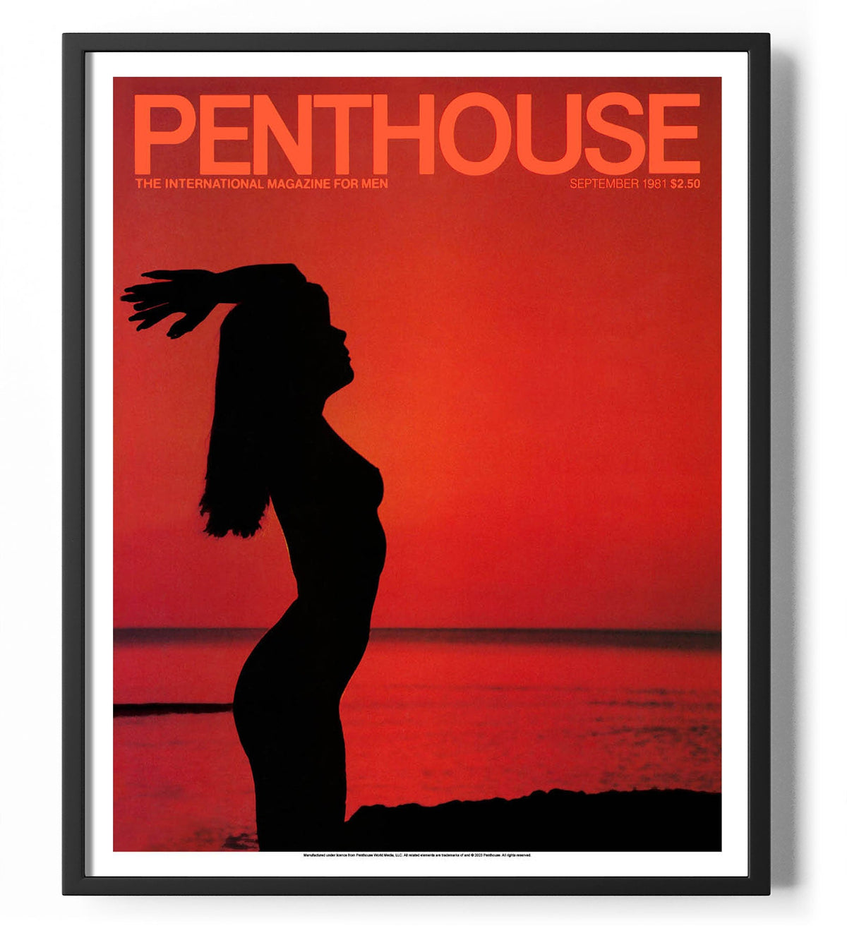 Penthouse Magazine September 1981 Cover Poster – Poster