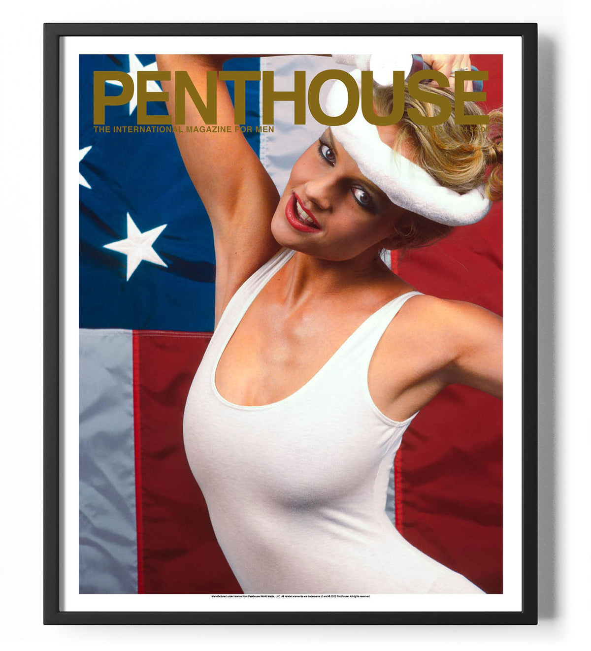 Penthouse Magazine August 1984 Cover Poster – Poster