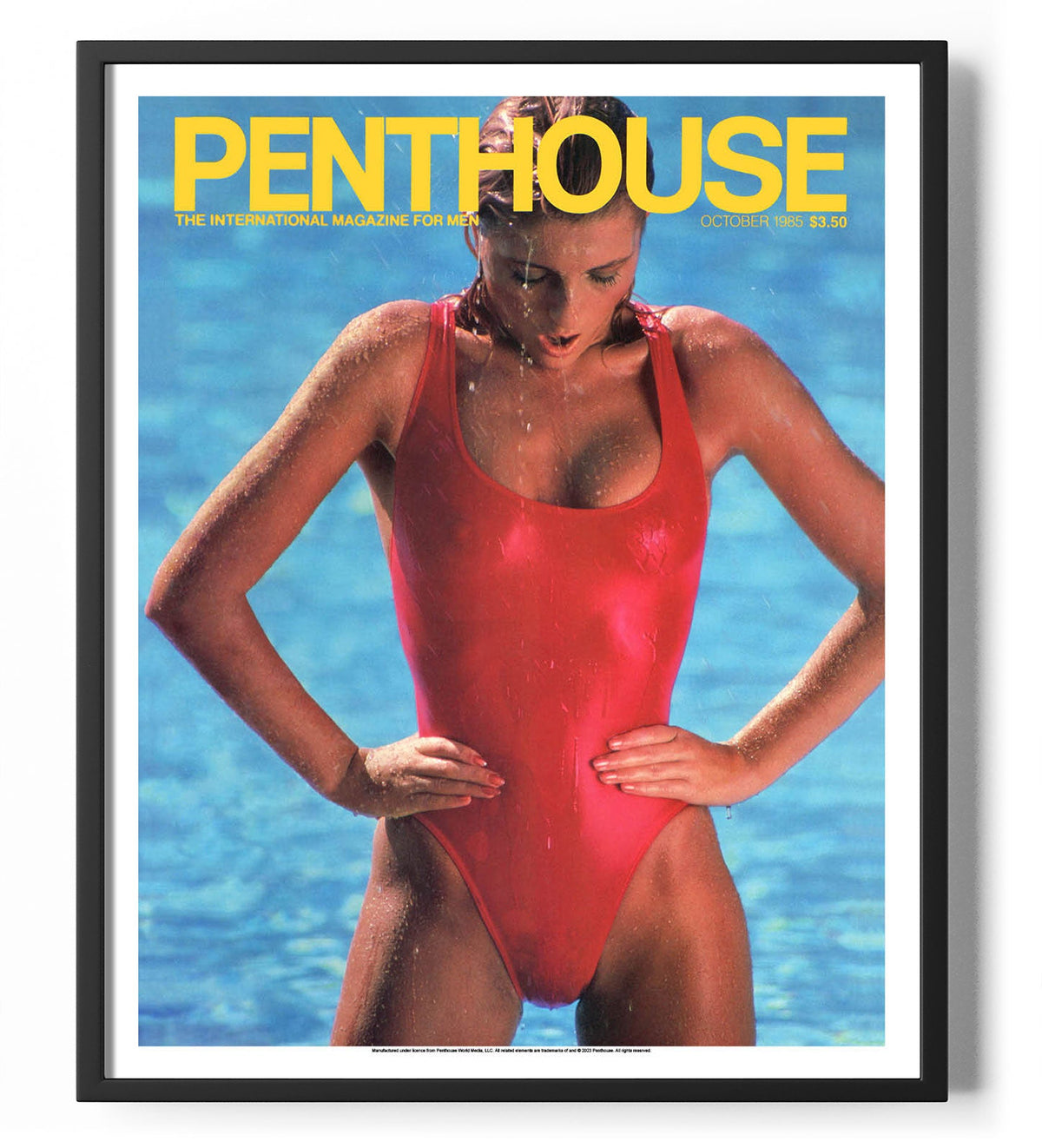 Penthouse Magazine October 1985 Cover Poster – Poster