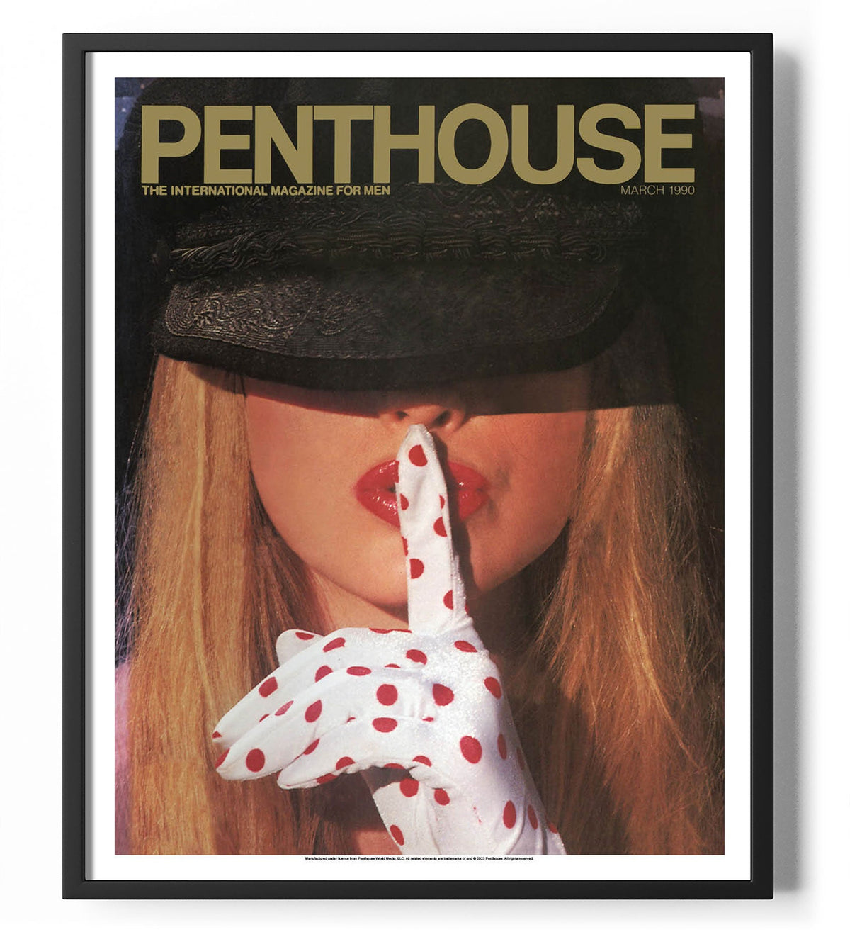 Penthouse Magazine March 1990 Cover Poster – Poster