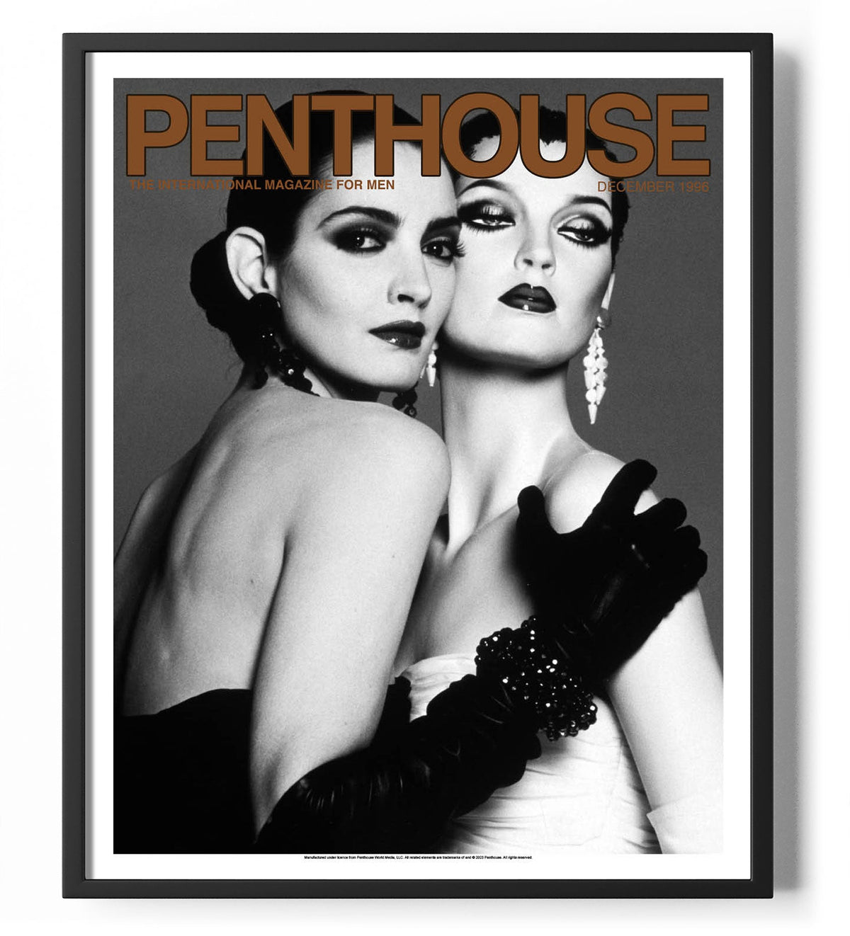 Penthouse Magazine December 1996 Cover Poster – Poster