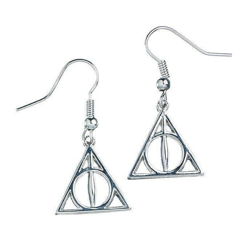 Boucles d'oreilles Harry Potter Reliques de la mort en argent sterling