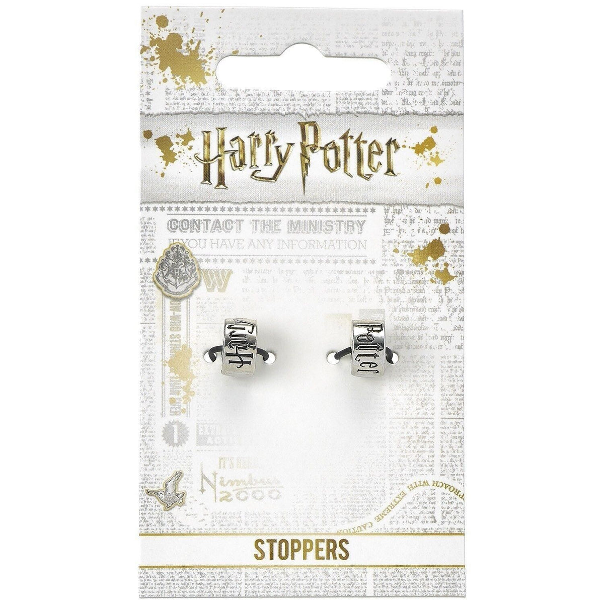 Lot de 2 bouchons à breloques Harry Potter