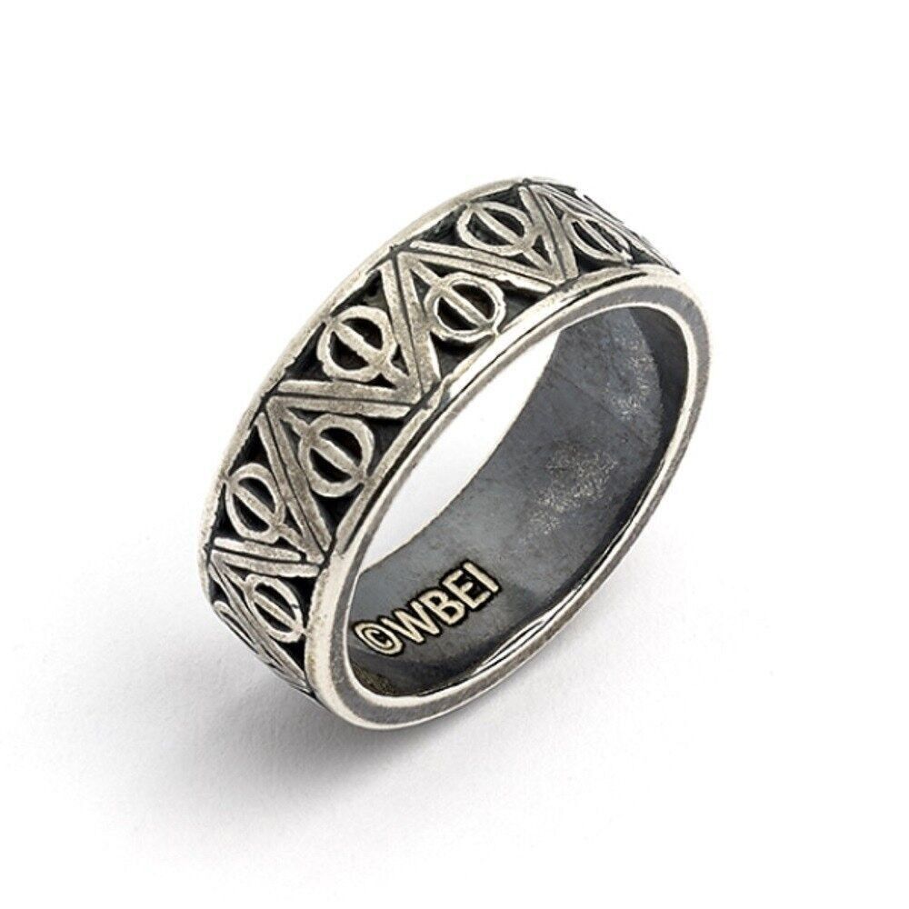 Bague Reliques de la Mort en Argent Sterling Harry Potter - Large (taille P)