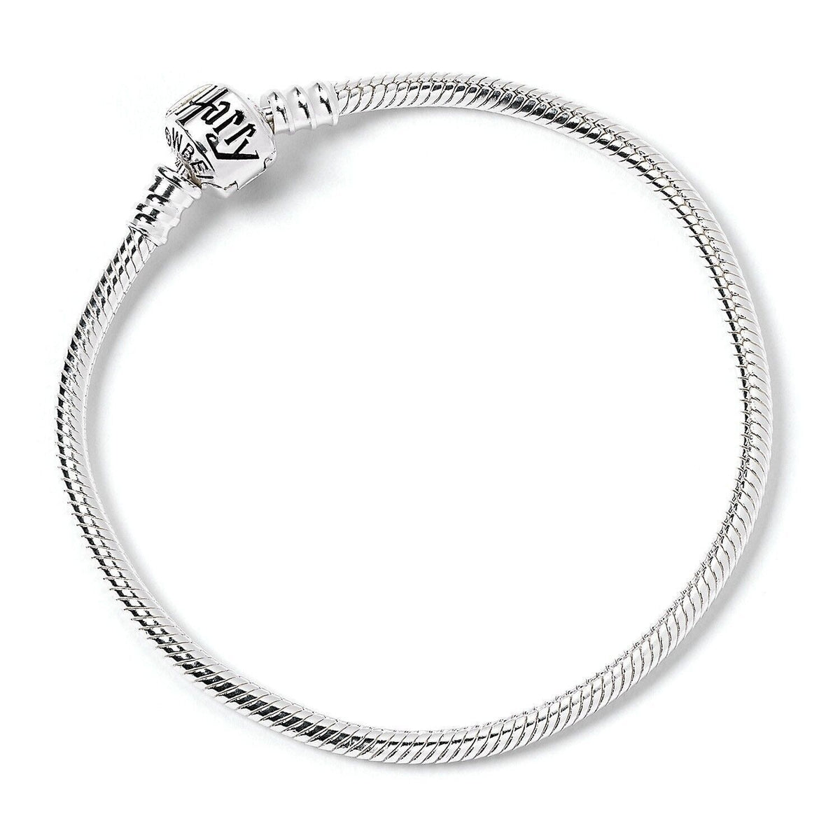 Bracelet à breloques en argent sterling Harry Potter - Taille Small - 18cm