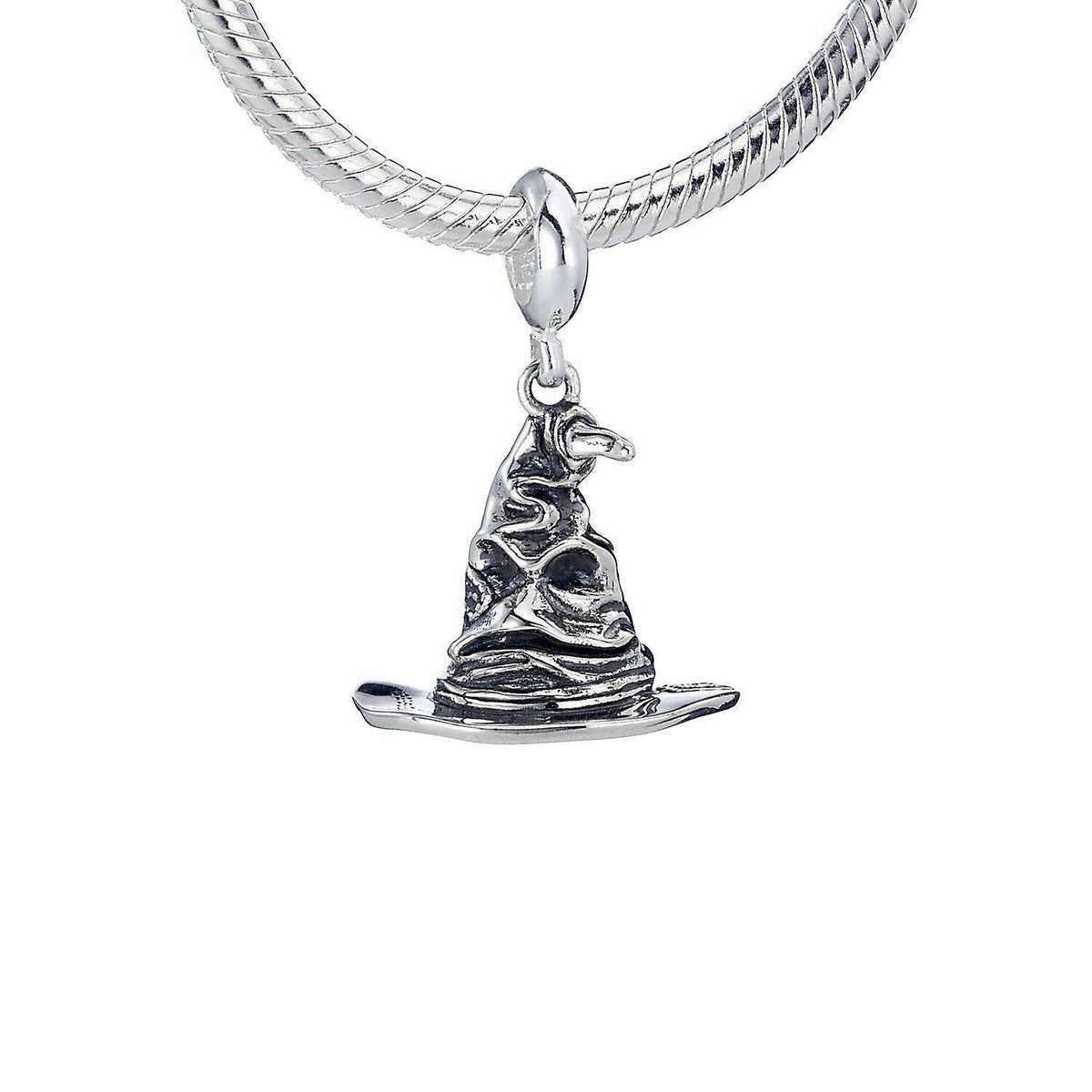 Charm Curseur Choixpeau en Argent Sterling Harry Potter