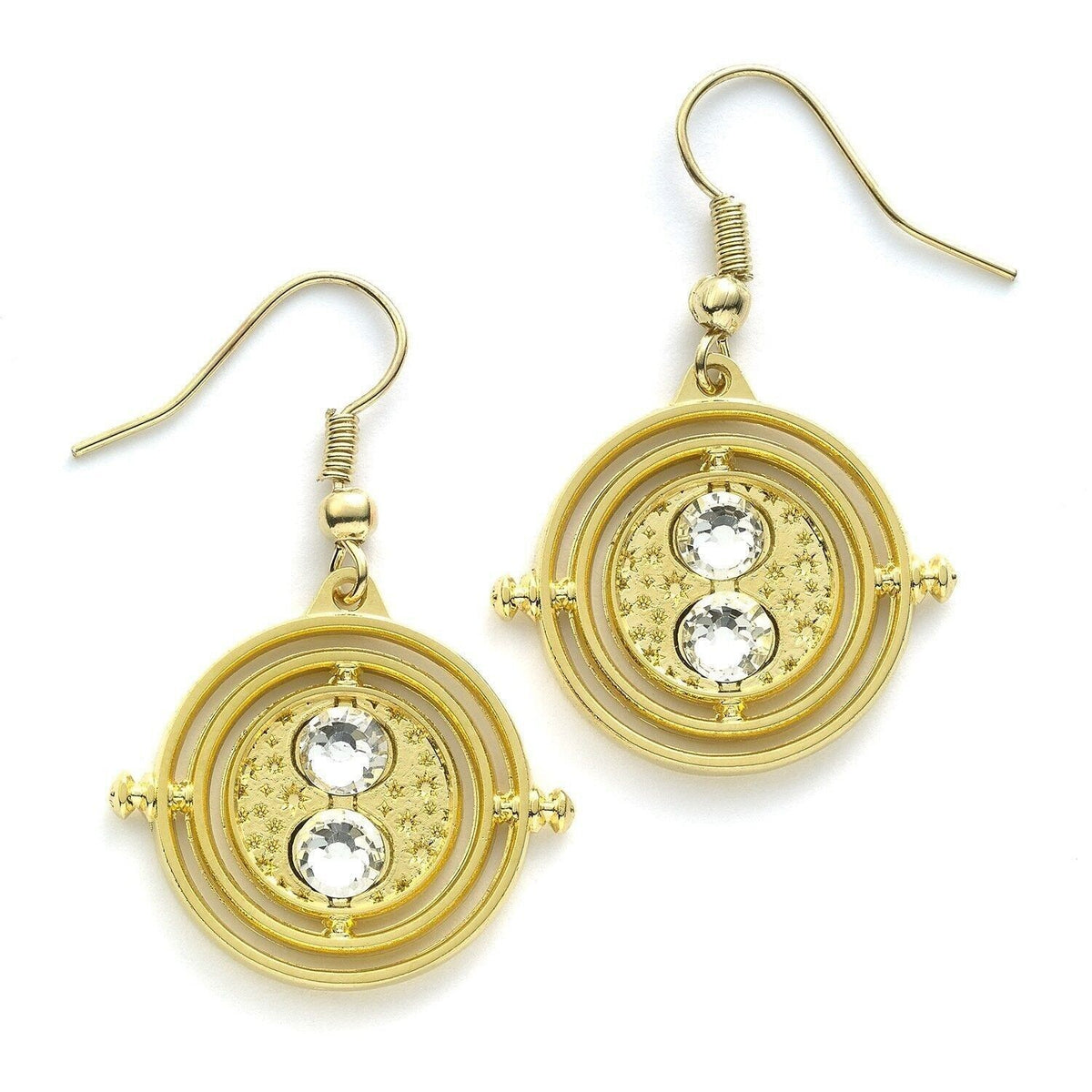 Boucles d'oreilles pendantes Retourneur de temps Harry Potter