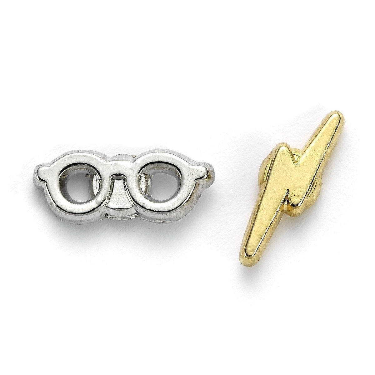 Boucles d'oreilles clous Harry Potter Lightning Bolt & Glasses