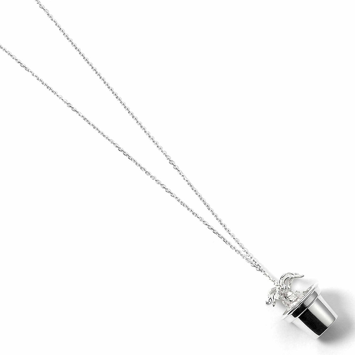 Collier à breloques mandragore en argent sterling Harry Potter