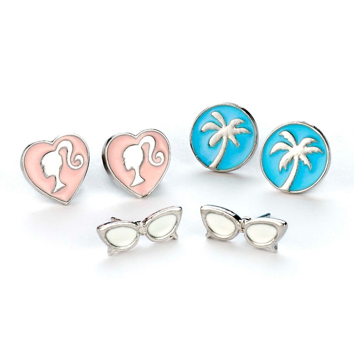 Barbie - Ensemble de trois clous d'oreilles classiques