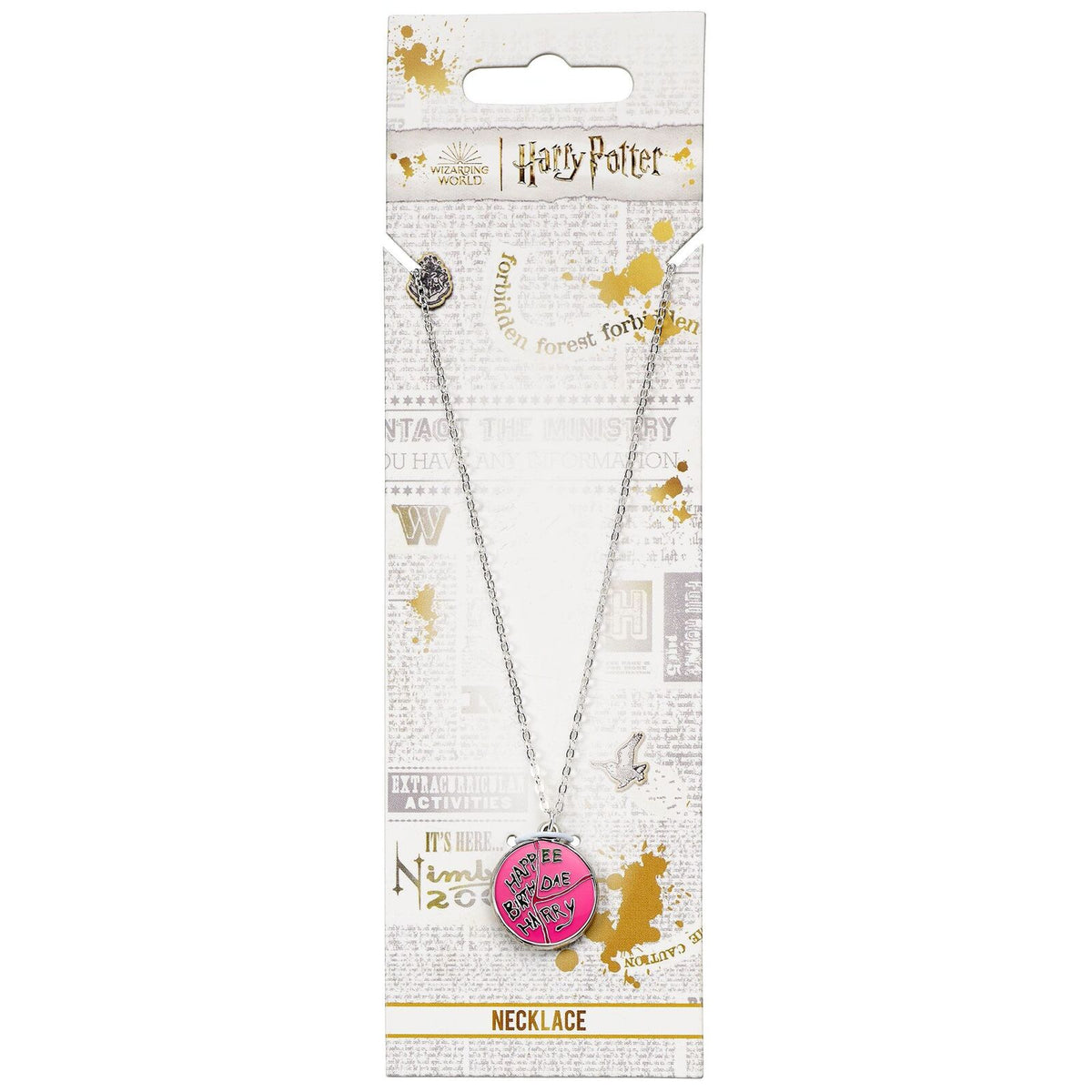 Collier gâteau Harry Potter Happee Birthdae Harry