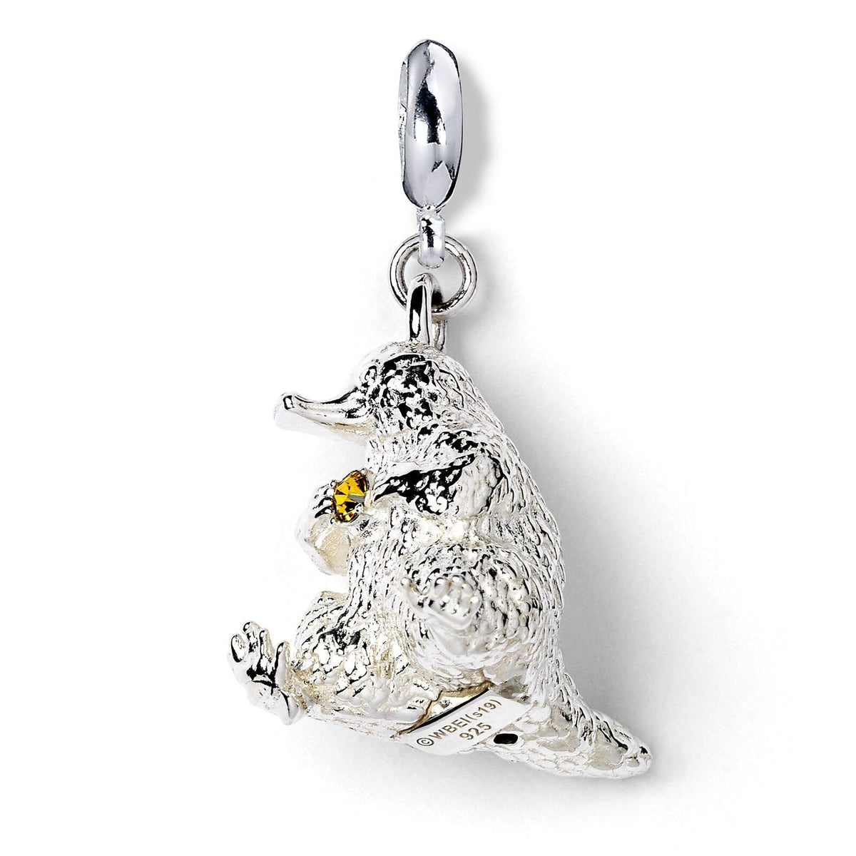 Les Animaux Fantastiques Charm Niffler en Argent Sterling avec Cristal