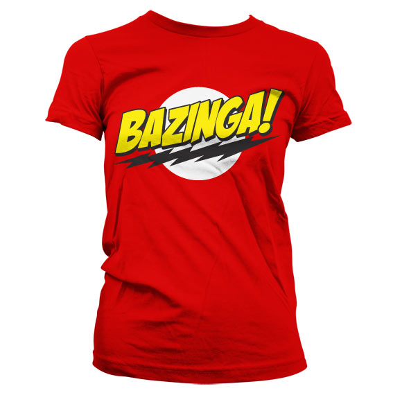 Bazinga Super Logo Girly Tee – T-shirt femme