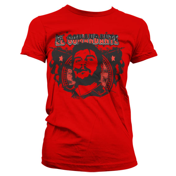 Che Cigar - El Comandante Girly T-Shirt – T-shirt femme