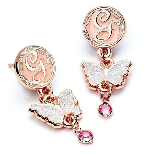 Boucles d'oreilles pendantes en forme de papillon Wicked Glinda