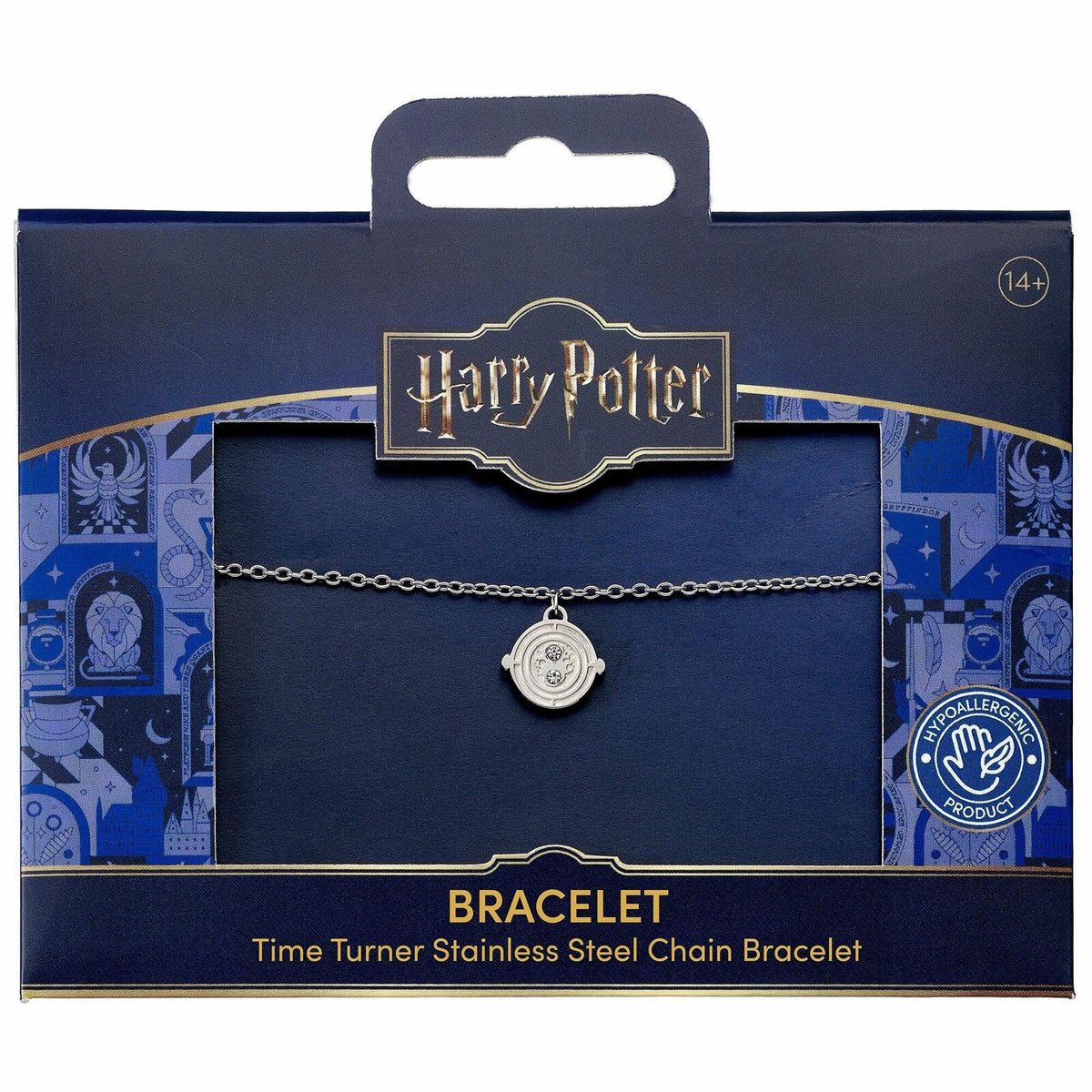 Bracelet chaîne en acier inoxydable Harry Potter Time Turner