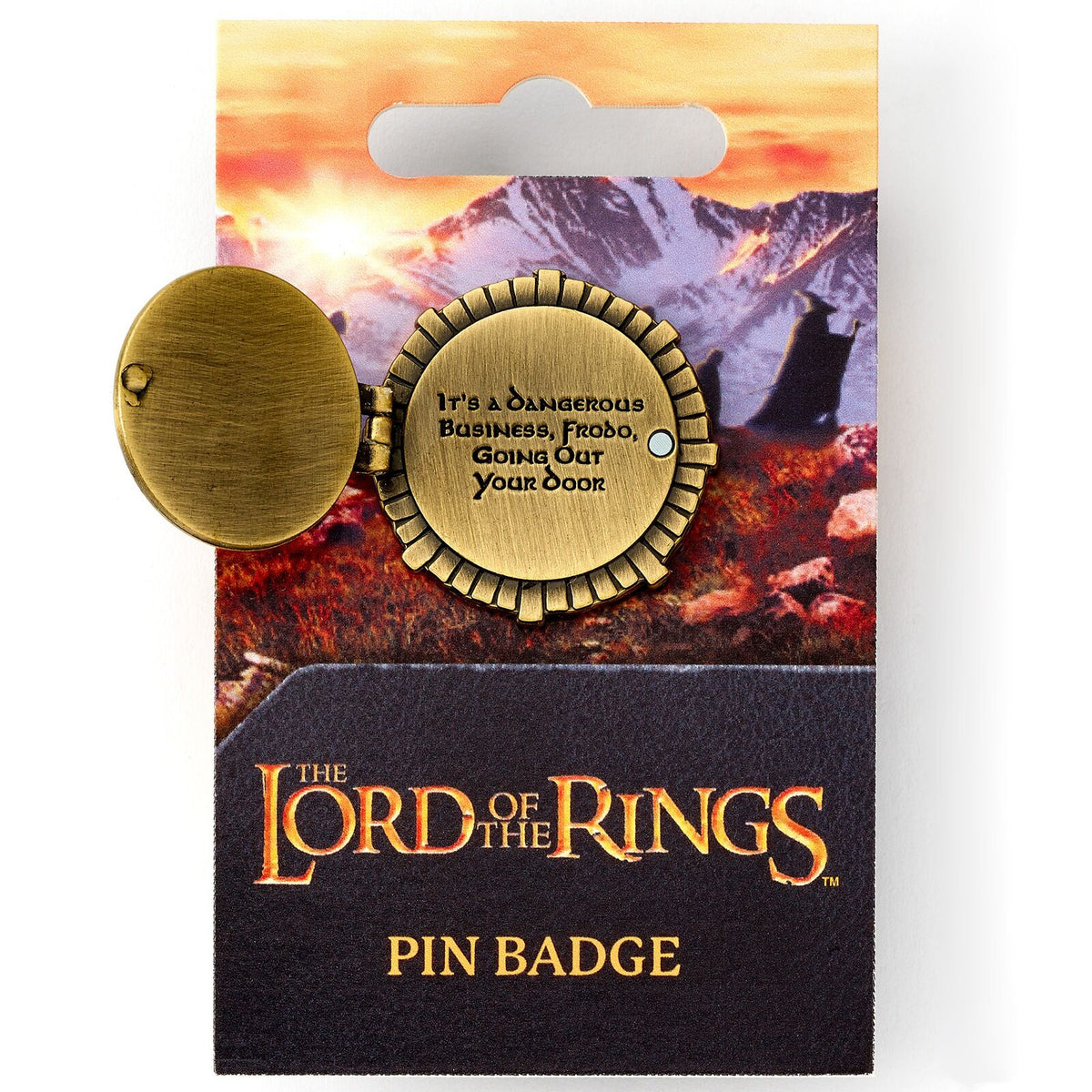 Badge de porte Hobbit du Seigneur des Anneaux