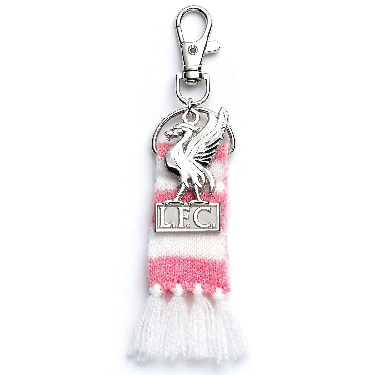 Écharpe à rayures roses et support pour sac à dos Livebird du Liverpool Football Club