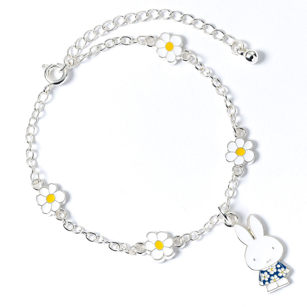 Bracelet chaîne marguerite Miffy