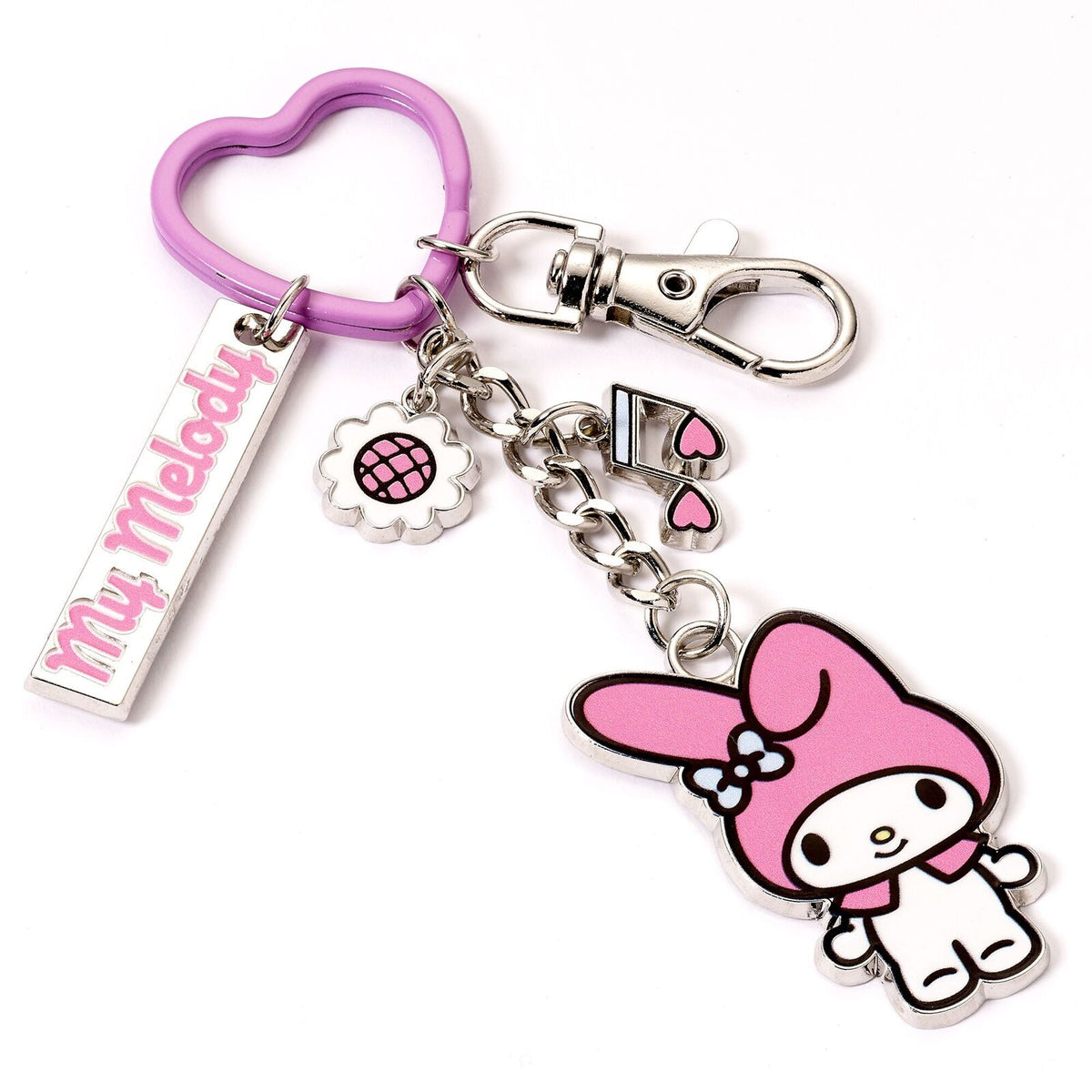 Porte-clés Hello Kitty My Melody avec breloques