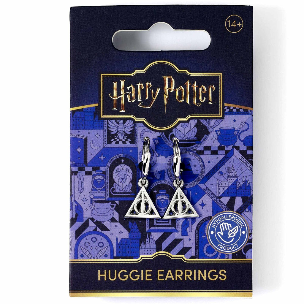 Boucles d'oreilles créoles Reliques de la Mort Harry Potter