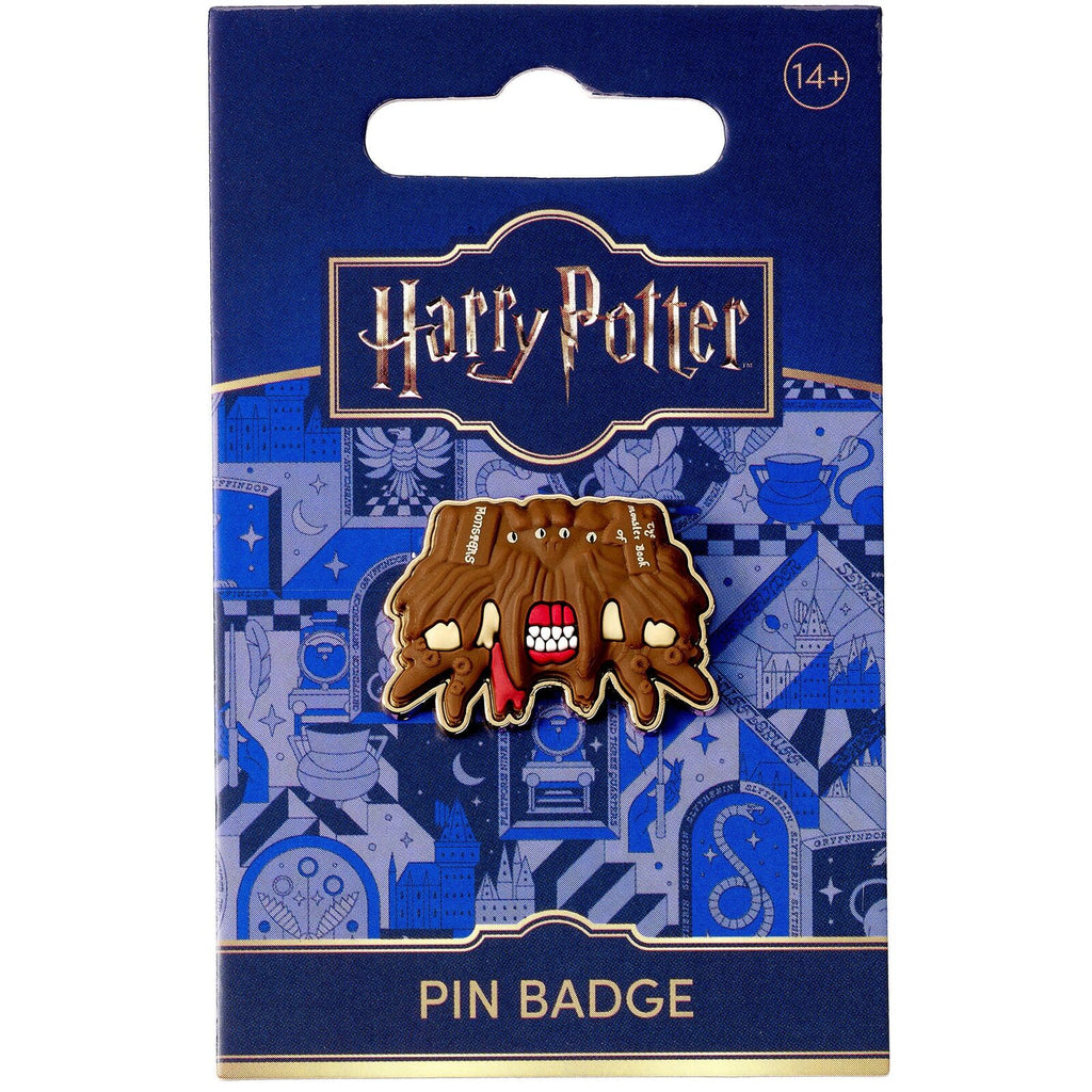 Badge à épingle du livre des monstres de Harry Potter
