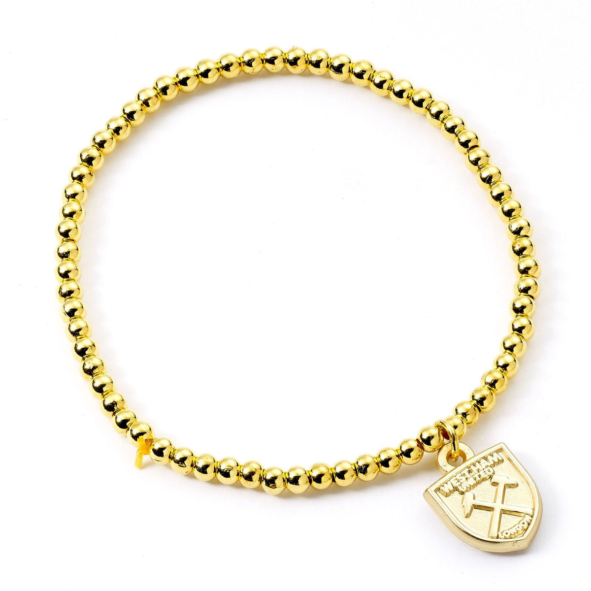 Bracelet de perles à blason de West Ham