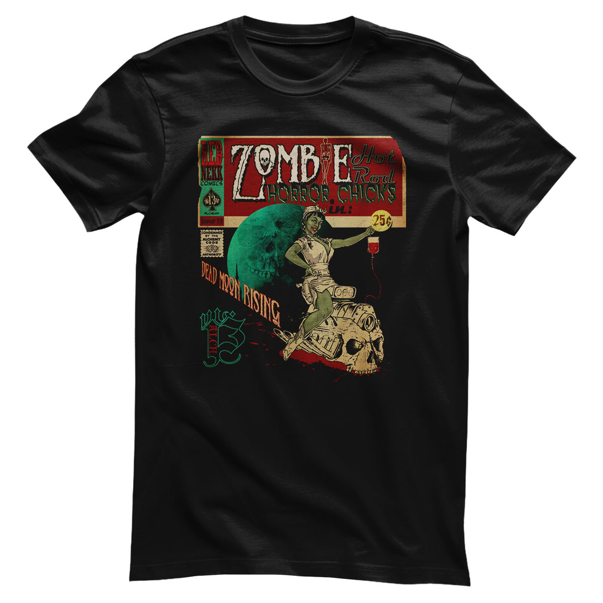 Alchemy - Zombie Horror Chicks T-Shirt – T-shirt