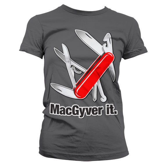 MacGyver It Girly Tee – T-shirt femme