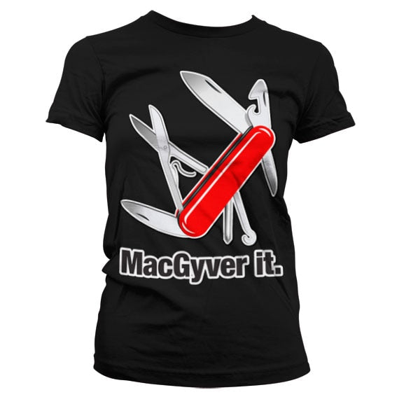 MacGyver It Girly Tee – T-shirt femme