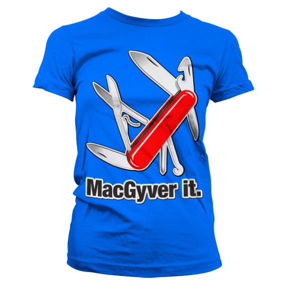 MacGyver It Girly Tee – T-shirt femme