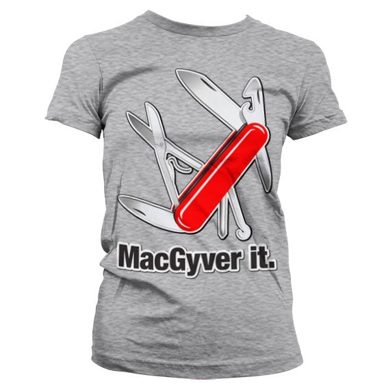 MacGyver It Girly Tee – T-shirt femme