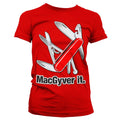 MacGyver It Girly Tee – T-shirt femme