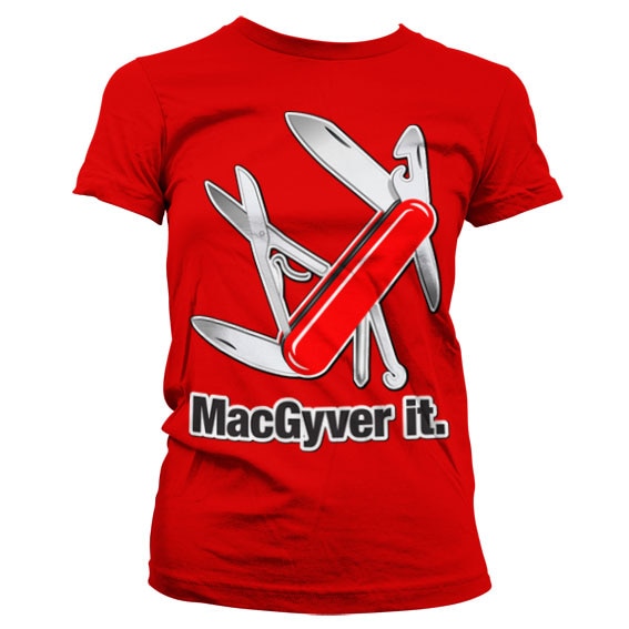 MacGyver It Girly Tee – T-shirt femme