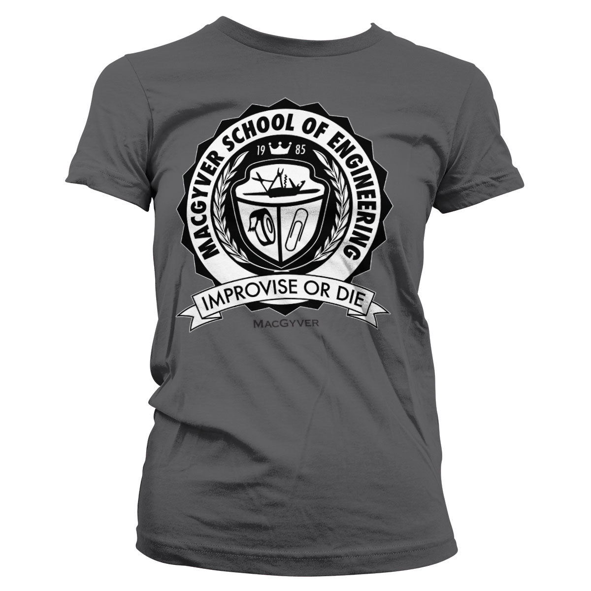 Macgyver School Of Engineering Girly Tee – T-shirt femme