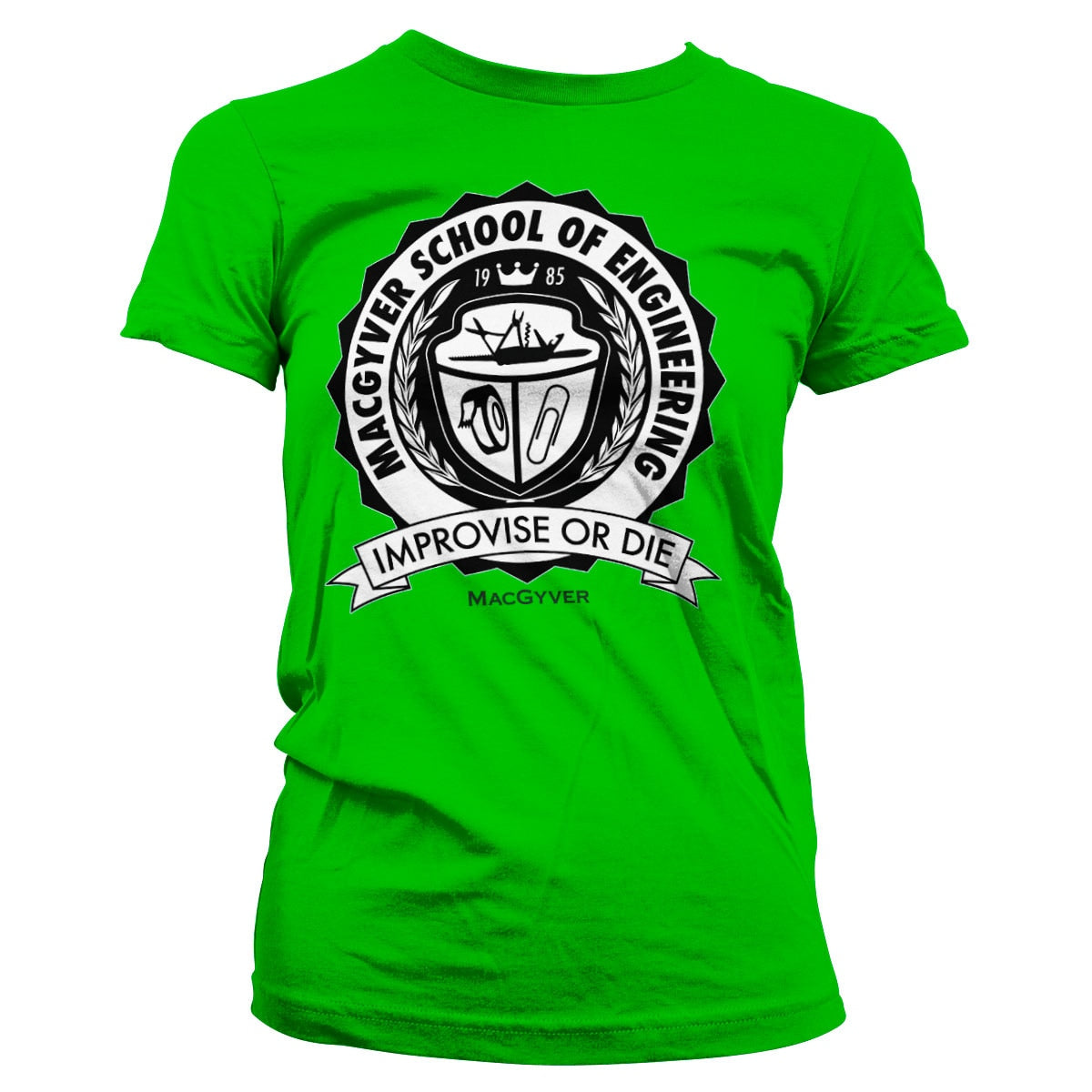 Macgyver School Of Engineering Girly Tee – T-shirt femme
