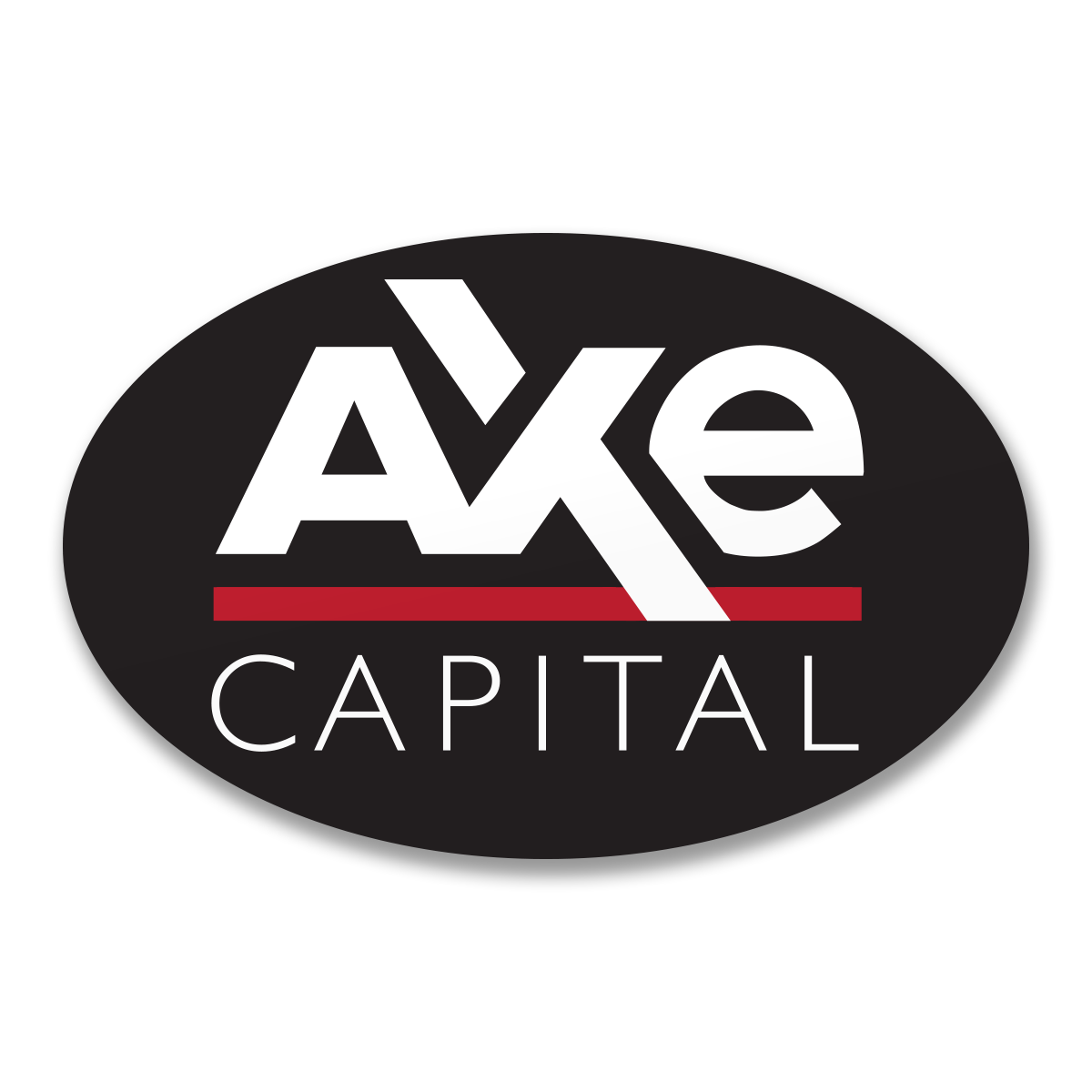 AXE Capital Oval Logo Sticker – Sticker