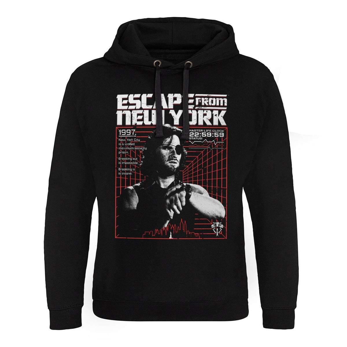 New York 1997 - Escape From N.Y. 1997 Epic Hoodie – Sweat à capuche Epic