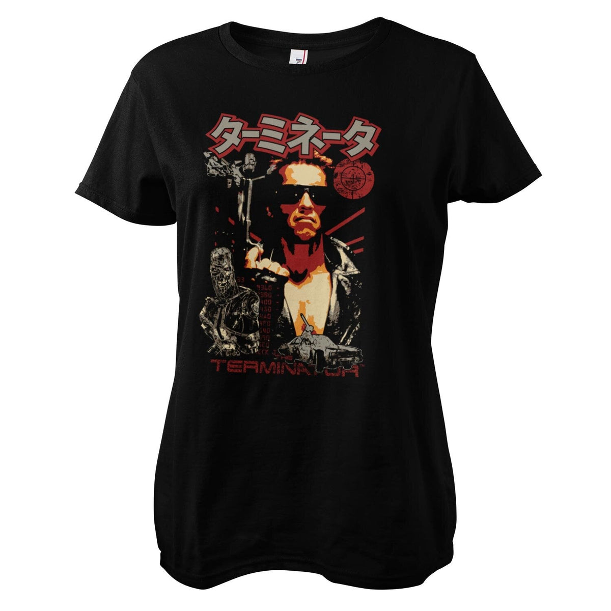 The Terminator Japanese Poster Girly Tee – T-shirt femme
