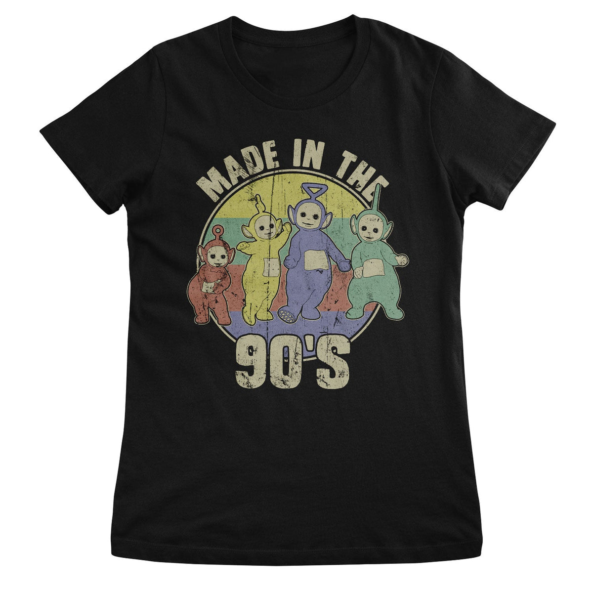 Teletubbies (Les Télétubbies) - Made In The 90's Girly Tee – T-shirt femme