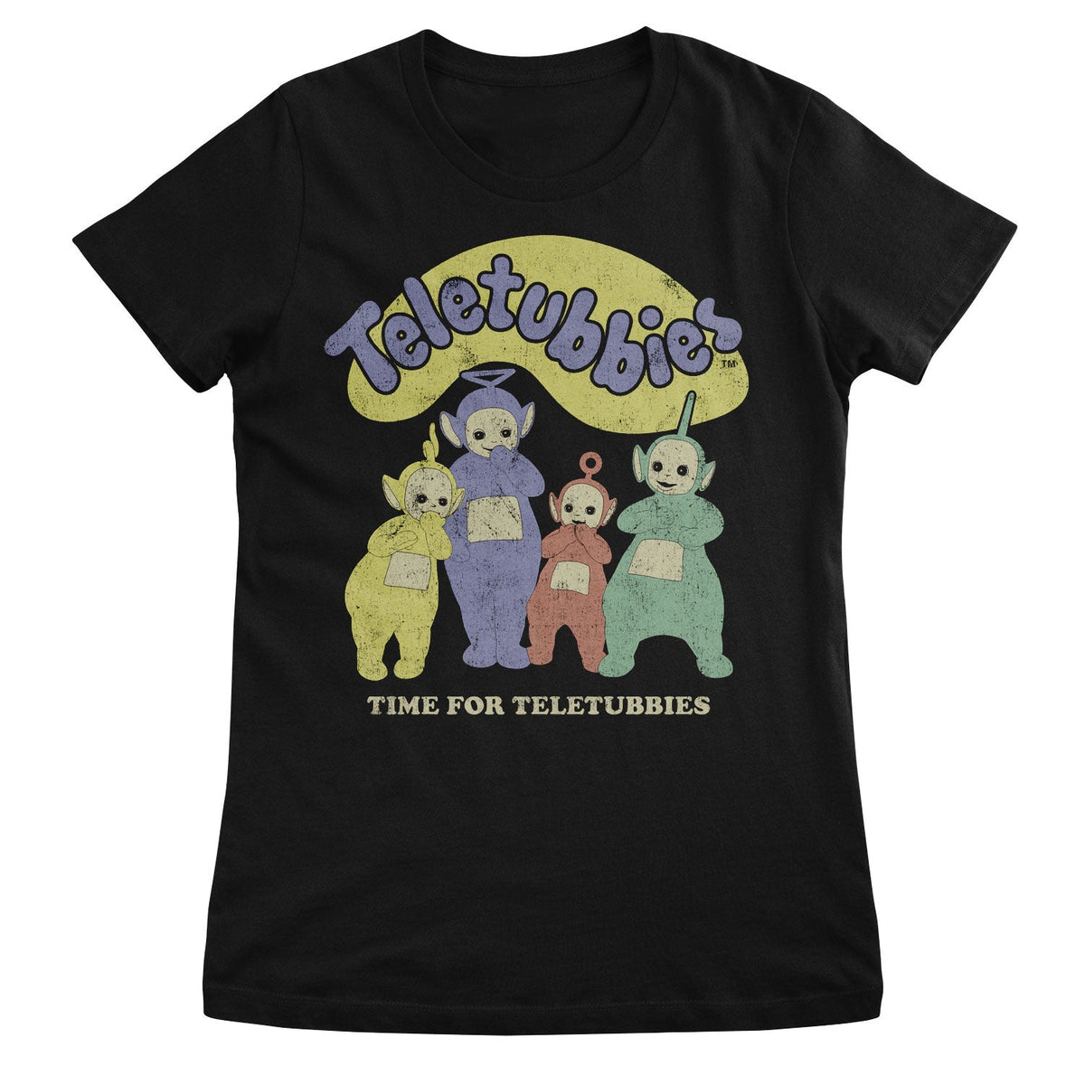 Time Fore Teletubbies (Les Télétubbies) Girly Tee – T-shirt femme