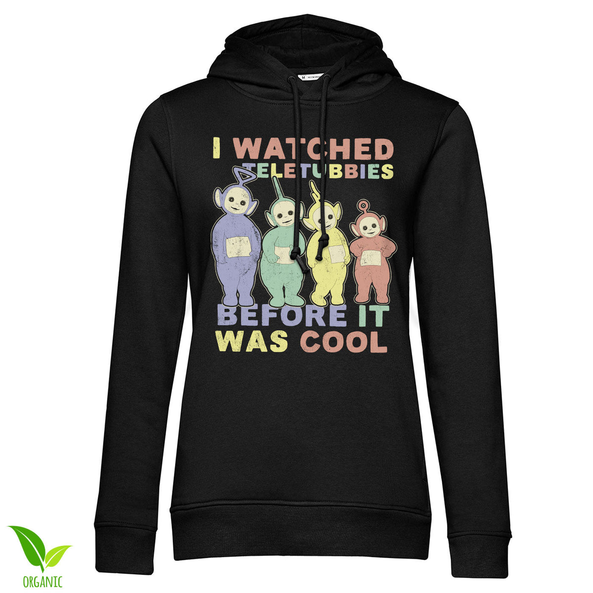I Watched Teletubbies (Les Télétubbies) Before It Was Cool Girly Hoodie – Sweat à capuche femme