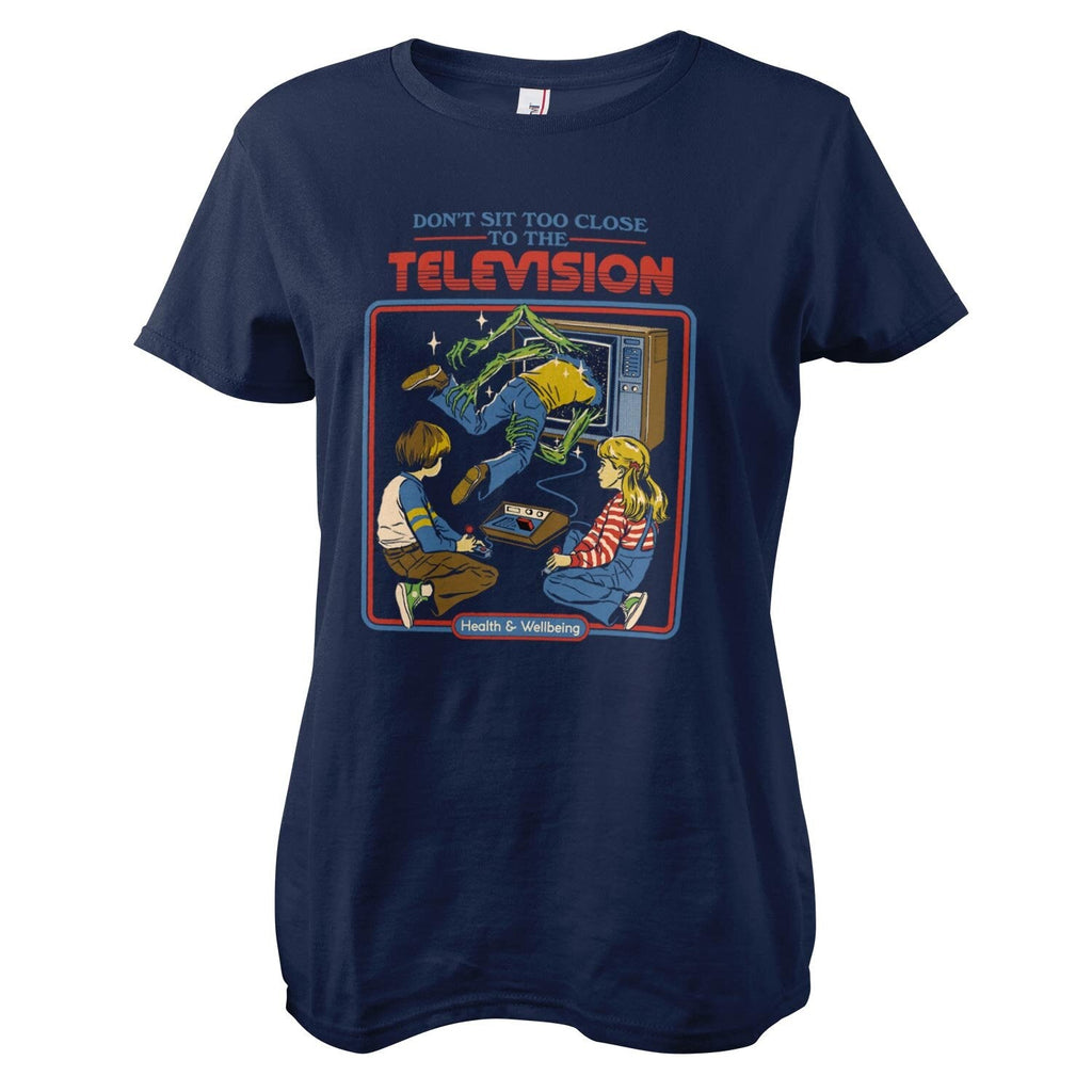 Don't Sit Too Close To The Television Girly Tee – T-shirt femme
