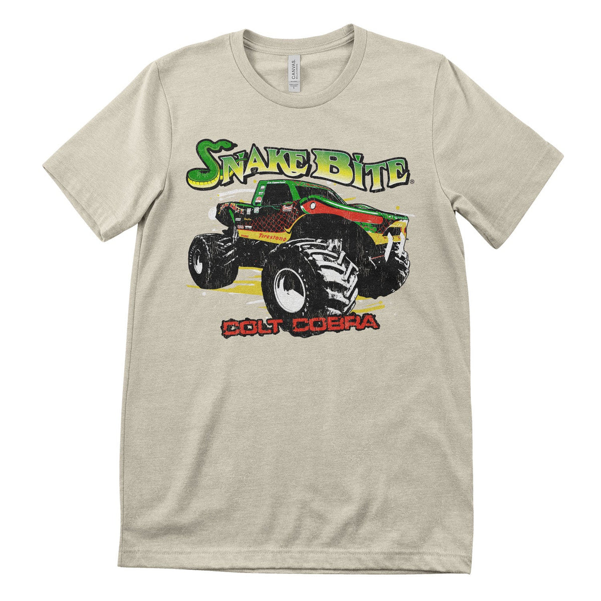 Snake Bite - Colt Cobra Monster Truck T-Shirt – T-shirt